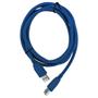 Imagem de Cabo Extensor Usb 3.0 Macho X Macho 1,5m Azul