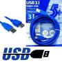 Imagem de Cabo Extensor Usb 3.1 Macho E Fêmea 3mt 0187723 Resistente