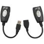 Imagem de Cabo Extensor Usb Adaptador Rede Lan Ethernet para Pc