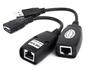 Imagem de Cabo Extensor USB via Cabo RJ45 Cat5/Cat6 - Até 45 Metros