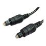 Imagem de Cabo Fibra Otica Para Audio 4Mm Toslink/ Toslink 3Mts Preto