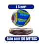 Imagem de Cabo Flexível 750V 1.5mm² Marrom - COBRECOM (ROLO COM 100 METROS)