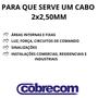 Imagem de Cabo flexível de eletrica Pp 2x2,5mm Com 100 Metros