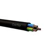 Imagem de Cabo Flexível PP 3x0,5mm² Rolo de 100 Metros 500V Corfio - Preto