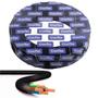 Imagem de Cabo Flexível PP 4x1,5mm² Rolo de 100 Metros 500V Corfio - Preto