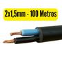 Imagem de Cabo Flexível PP Fio P/ Extensão 2x1,5mm - Rolos com 10, 20, 30, 40, 50 e 100 Metros
