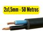 Imagem de Cabo Flexível PP Fio P/ Extensão 2x1,5mm - Rolos com 10, 20, 30, 40, 50 e 100 Metros