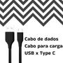 Imagem de Cabo Flexível Usb Fibra Tecido Para Samsung S21 Plus