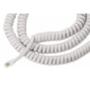 Imagem de Cabo Fone Espiral Interneed Jack 2M Branco   5322