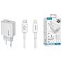 Imagem de Cabo Fonte bivolt pd 20w com cabo tipo-c/ lightning incluso.