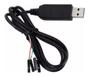 Imagem de Cabo Ftdi Usb A Para Ttl Rs232 Pl2303hx 4 Pinos/ Nf