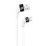 Imagem de Cabo Gamer USB Tipo-C Conectores Angulados a 90 - ELG