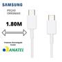 Imagem de Cabo grande original Samsung Usb C para C 1.8M