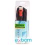 Imagem de Cabo H.D.M.I Blindado Versão 1.4 com 3 metros com Malha de Nylon e Filtro OD6.8 Exbom CBX-H30CM