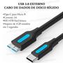 Imagem de Cabo Hd Usb-c Tipo C 3.1 Micro B 5gbps Transferencia Rápida