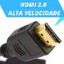 Imagem de Cabo HDMI 2.0 4K 3D Full HD Tv Game PC 3 Metros Original