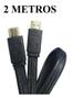 Imagem de Cabo Hdmi 2.0 4k 3d Ultrahd 19 Pinos Gold Chip 2 Metros Resistente