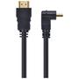 Imagem de CABO HDMI 2.0 4K ULTRA HD 3D CONEXÃO ETHERNET COM 01 CONECTOR 90º 2 METROS - H2090-2 - VINIK