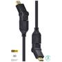 Imagem de Cabo Hdmi 2.0 4k Ultra Hd 3d Conexão Ethernet Conectores 360 2 Metros - H20b360-2