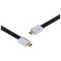 Imagem de Cabo Hdmi 2.0 4K Ultra Hd 3D Conexao Ethernet Flat Com Cone