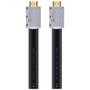 Imagem de Cabo HDMI 2.0 4K ULTRA HD 3D Conexao ETHERNET FLAT com Conector Desmontavel 3 Metros - H20FL-3