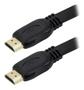 Imagem de Cabo Hdmi 2.0 Flat Gold 4k Ultrahd 19pinos 3d Hdr 1 Metro