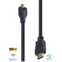 Imagem de Cabo HDMI 2.0 para Micro HDMI 4K Vinik, 2 Metros - 29255