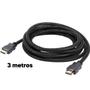 Imagem de Cabo Hdmi 3 Metros 4k Hd Full Hd PerfeitoJogos E Filmes