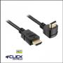 Imagem de CABO HDMI  90º P/HDMI 28AWG DOURADO 3M