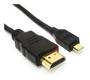 Imagem de Cabo Hdmi Com Micro Usb 3 Metros Alta Qualidade