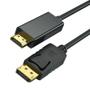 Imagem de Cabo Hdmi Displayport Macho Para Macho Para Computador Laptop Tv Projetor Monitor Áudio Vídeo