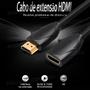 Imagem de Cabo Hdmi Macho X Hdmi Femea - 2.0 Extensor 2mts 4k Vention