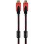 Imagem de Cabo HDMI Mox MO-HD10 Full HD 1 Metro - Preto/Vermelho