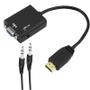 Imagem de Cabo hdmi para ligar notebook em monitor Vga saída de audio