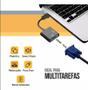 Imagem de Cabo Hdmi Para Vga Com Áudio P2 Conversor Adaptador De Vídeo