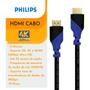 Imagem de Cabo Hdmi Philips Ultra Hd 4k Compatível Com Blu Ray