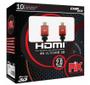 Imagem de Cabo HDMI PIX 10m 2.0 4K HDR 19 Pinos com Filtro 018-1120