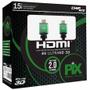 Imagem de Cabo hdmi plus - 2.0 4k hdr 19p 15m - com filtro 018-1520