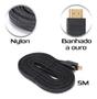 Imagem de Cabo Hdmi Plus 2.1 8k Ultra Pix Hdr Dinâmico Games 1.5 Metro
