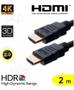 Imagem de Cabo Hdmi Version 2.0 4k - Hdtv - 2 Metros P/ Compatível com Smartv Xbox