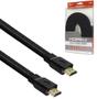 Imagem de Cabo Hdmi X Hdmi Achatado Com Suporte 4K E Ethernet 2.0 5M