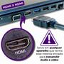 Imagem de Cabo HDMI x HDMI em L 90 com 3 Metros 1080p Full Hd MBTech