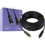 Imagem de CABO HDMI x HDMI FIBRA OPTICA 4K 40M FK784C FORTREK