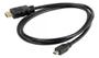 Imagem de Cabo Hdmi X Micro Hdmi 1 Metro Versão 1.4