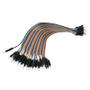 Imagem de Cabo Jumper Macho X Macho 40 Unidades Para Arduino