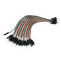 Imagem de Cabo Jumper Macho X Macho 40 Unidades Para Arduino