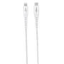 Imagem de Cabo Lightning para USB-C, 3 metros, Linha Sampa, iPlace, Branco