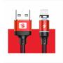 Imagem de Cabo magnético para carregamento USB 7S-13S 2.4A 1M 360
