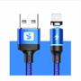 Imagem de Cabo magnético para carregamento USB 7S-13S 2.4A 1M 360