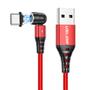 Imagem de Cabo Magnético USB-A Conector Tipo C 5A 2m Nylon Uslion